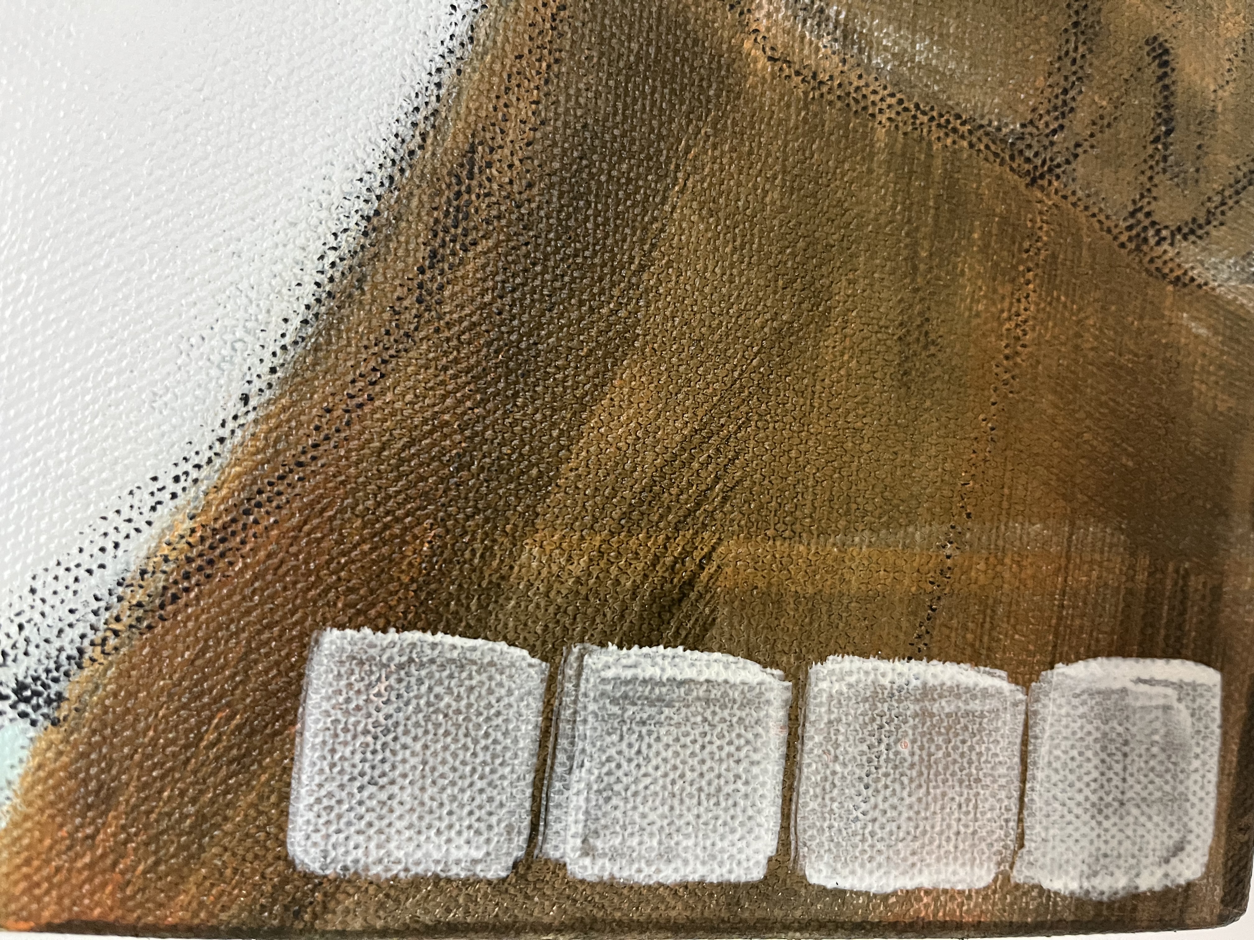 Sediment - abstract painting